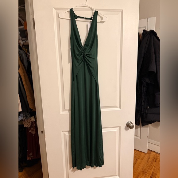 Princess Polly Emerald Backless Dress - Picture 3 of 5